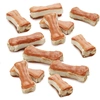 Image de 12x5cm Os à mâcher Lukullus poulet - Friandises pour chien