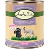 Image de 6x800g Junior Lukullus coeurs de dinde, agneau pour chiot