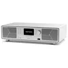 Image de Système audio stéréo compact Sonoro Avaton avec subwoofer intégré Blanc mat et Argent
