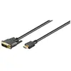 Image de goobay MMK 630-0200 G - câble vidéo - HDMI / DVI - 2 m