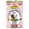 Image de 6x400g Granatapet Liebling's Mahlzeit saumon & dinde nourriture pour chien humide