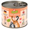 Image de 6x200g DeliCatessen GranataPet veau, lapin pour chat