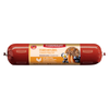Image de 8x400g saucisse Fleischeslust fin volaille avec patate douce, myrtille et camomille pour chien