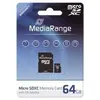 Image de MediaRange SD MicroSD Card 64GB MediaRange SD CL.10 inkl. Adapter