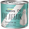 Image de 6x200g Hardys LOVE AFFAIR veau et dinde nourriture humide pour chats