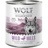 Image de 6x800g Wild Hills Wolf of Wilderness canard - Pâtée pour chien