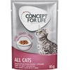 Image de 12x85g All Cats en sauce Concept for Life - Pâtée pour chat