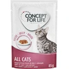 Image de 12x85g All Cats en gelée Concept for Life - Pâtée pour chat
