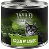 Image de 6x200g Adult Green Lands poulet à l’agneau Wild Freedom - Pâtée pour chat