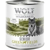 Image de 6x800g Senior Green Fields agneau, poulet Wolf of Wilderness - Pâtée pour chien