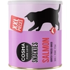 Image de 150g Cosma Snackies XXL, saumon - Friandises pour chat