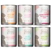 Image de 6x800g Mixpack MjAMjAM 6 sortes de nourriture pour chat humide