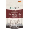 Image de 12x125g Venandi Animal monoprotéine boeuf nourriture pour chat humide