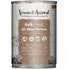 Image de 6x400g Venandi Animal monoprotéine veau nourriture pour chat humide