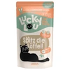 Image de 16x 125g Lucky Lou adulte volaille & lapin nourriture pour chat humide