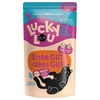 Image de 16x 125g Lucky Lou Adult volaille & canard nourriture pour chat humide