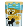 Image de Lucky Lou adulte 6 x 300 g - Volaille & cerf