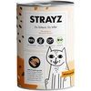 Image de 6x400g STRAYZ BIO oie, citrouille nourriture pour chat humide