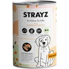 Image de 6x 400g STRAYZ BIO dinde bio avec courge bio, fenouil bio & riz bio nourriture pour chien humide