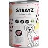 Image de 6x 400g STRAYZ BIO boeuf bio avec patate douce bio, carotte bio & poire nourriture pour chien humide