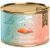 Image de 12x 200g Terra Felis saumon & poulet nourriture pour chat humide