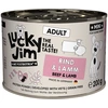 Image de 6x200g Lucky Jim MINI Adult boeuf & agneau nourriture pour chiens humide
