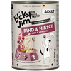 Image de 6x400g Lucky Jim Adult boeuf et cerf pâté pour chien