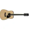 Image de Ibanez Ibanez Pf1512-Nt Naturelle Brillante - Guitare Acoustique 12 Cordes