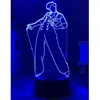 Image de 3D Veilleuse Harry Styles 16 couleurs changeantes FONGWAN Lampe LED-Tout le corps