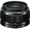 Image de Zuiko Objectif à Focale fixe Om System M.Zuiko Digital 17 mm f/1.8 II Noir pour Monture Micro 4/3
