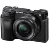 Image de Sony Sony a6100 ILCE-6100Y - Appareil photo numérique - sans miroir - 24.2 MP - APS-C - 4K / 30 pi/s - 3x zoom optique objectifs 16-50 mm et 55-210 mm - Wi-Fi, NFC, Bluetooth - noir
