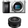 Image de Sony SONY ALPHA 6100 Silver + PZ 16-50 II Garanti 3 ans