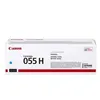 Image de Canon 055 H - À rendement élevé - cyan - original - cartouche de toner - pour imageCLASS LBP664; i-SENSYS LBP663, LBP664, MF742, MF744, MF746; Satera LBP662