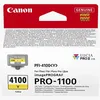 Image de Canon PFI-4100 Y - 80 ml - jaune - original - boîte de suspension - réservoir d'encre - pour imagePROGRAF PRO-1100