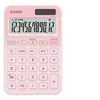 Image de Casio MS-20YC - Calculatrice de bureau - 12 chiffres - panneau solaire, pile - Rose clair