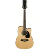 Image de Ibanez Ibanez Pf1512ece-Nt - Guitare Électro-Acoustique 12 Cordes - Natural High Gloss