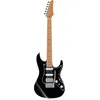 Image de Ibanez Az2204b-Bk Black - Guitare Electrique + Etui