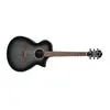 Image de Ibanez Ibanez Aewc11-Tcb Transparent Charcoal Burst - Guitare Électro Acoustique