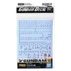 Image de Bandai Namco Pack Décalcomanies Gundam Gunpla - 125 Nu Gunda Rg 1/144