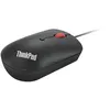 Image de Lenovo ThinkPad Compact - Souris - droitiers et gauchers - optique - 4 boutons - filaire - USB USB-C - noir corbeau - OEM