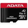 Image de ADATA High Endurance - Carte mémoire flash (adaptateur microSDXC vers SD inclus(e)) - 128 Go - A2 / Video Class V30 / UHS-I U3 / Class10 - microSDXC UHS-I