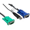 Image de ATEN 2L-5202U - câble clavier / vidéo / souris (KVM) - 1.8 m