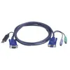 Image de ATEN Intelligent KVM Cable 2L-5503UP - câble clavier/vidéo/souris/USB - 3 m