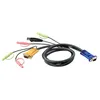 Image de ATEN 2L-5305U - câble clavier/vidéo/souris/audio - 5 m