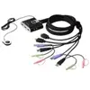Image de ATEN CS692 - commutateur écran-clavier-souris/audio - 2 ports - Ordinateur de bureau