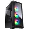 Image de Cougar Archon 2 RGB - Mid tower - ATX - panneau latéral fenêtré (verre trempé) - pas d'alimentation (ATX) - noir - USB/Audio