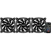 Image de Aerocool Astro 12 Pro Pack de 3 - Pack de 3 ventilateur de boîtier 120 mm avec LED ARGB + contrôleur ARGB