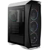 Image de Boîtier ATX d'ordinateur Aerocool AEROONEECLIPSE Blanc Fenêtre Latérale, 4 Ventilateurs