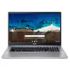 Image de Acer Chromebook 317 CB317-1H - Intel Celeron - N4500 / jusqu'à 2.8 GHz - Chrome OS - UHD Graphics - 8 Go RAM - 128 Go eMMC - 17.3" IPS 1920 x 1080 (Full HD) - 802.11a/b/g/n/ac/ax - argent brillant - clavier : Français