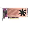 Image de QNAP QM2-2P10G1TB - Contrôleur de stockage - M.2 - PCIe 3.0 x4 (NVMe) - profil bas - PCIe 3.0 x8 - pour QNAP TDS-H2489 TNS-H1083X-E2234 H1083X-E2236-16 TS-473 H1677 H2477 TVS-672 h1288